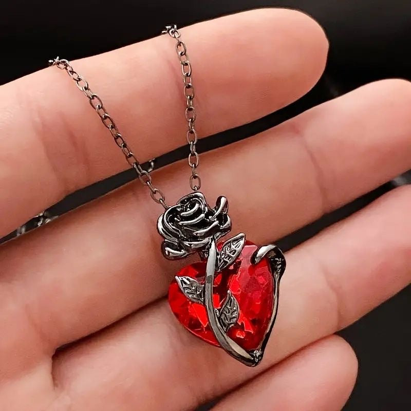 Rose Flower Necklaces