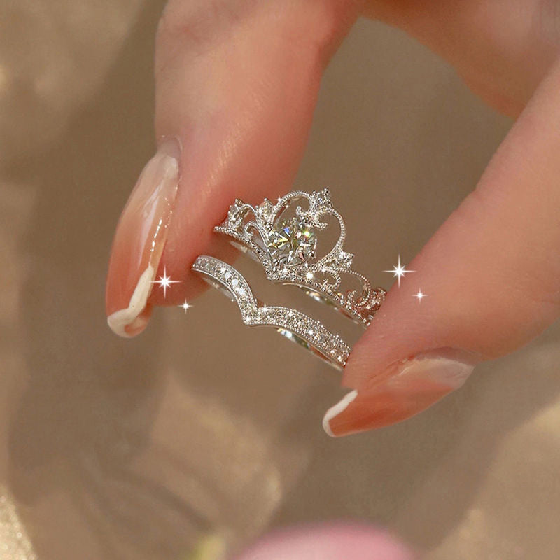 Crown Princess Diamond Ring