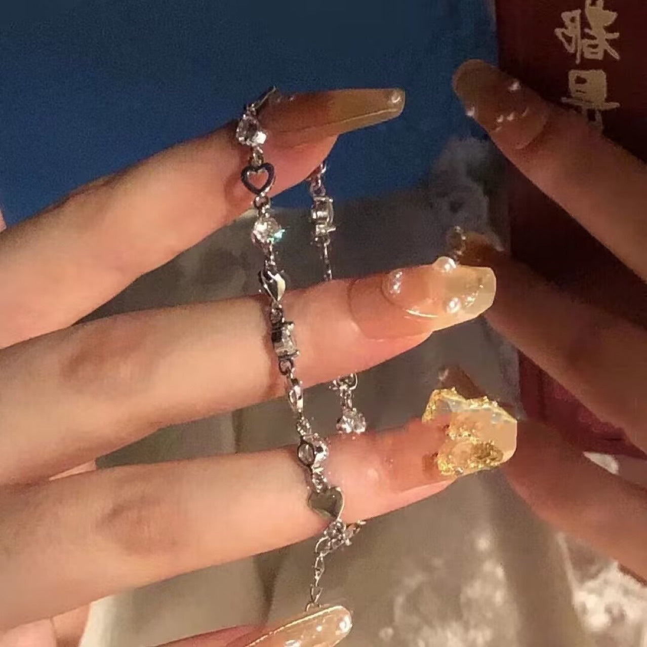 Burst Style Pearl Bracelet