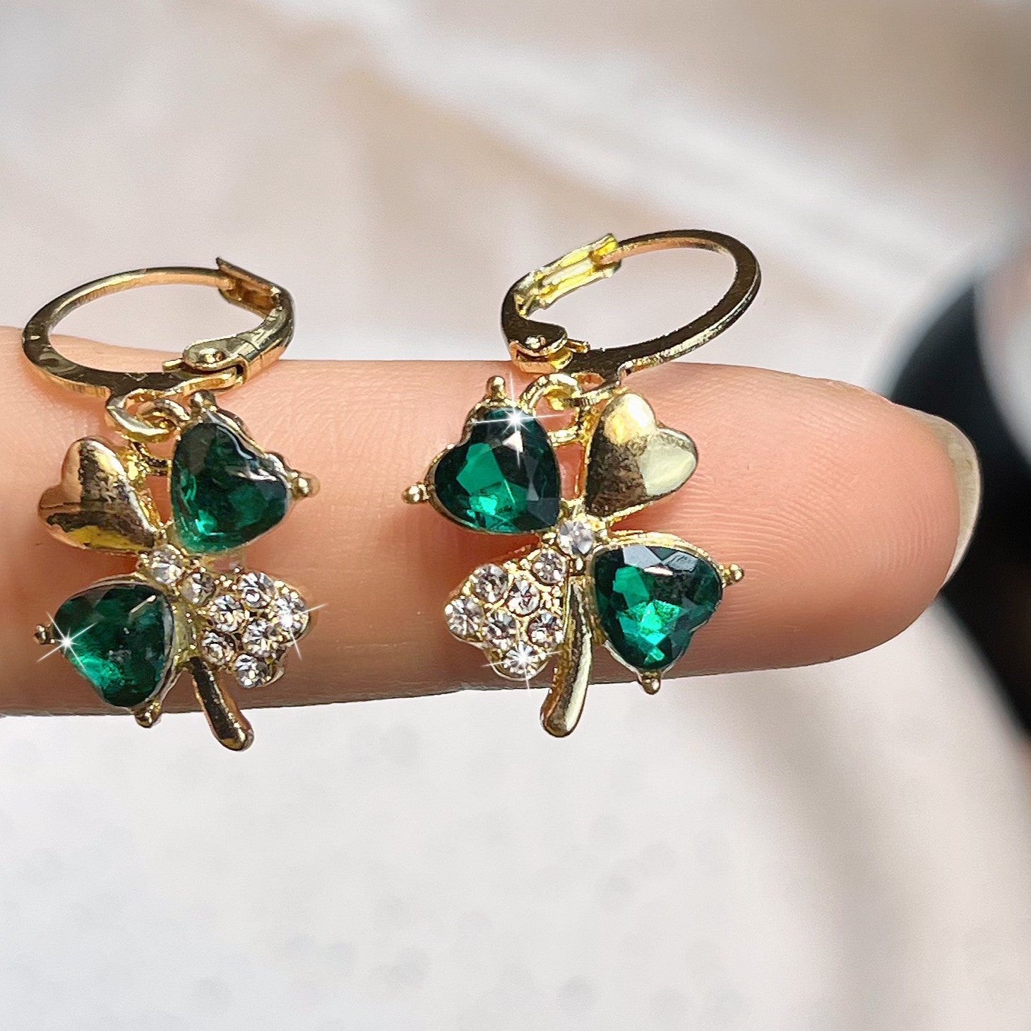 Four-leaf Clover Earrings