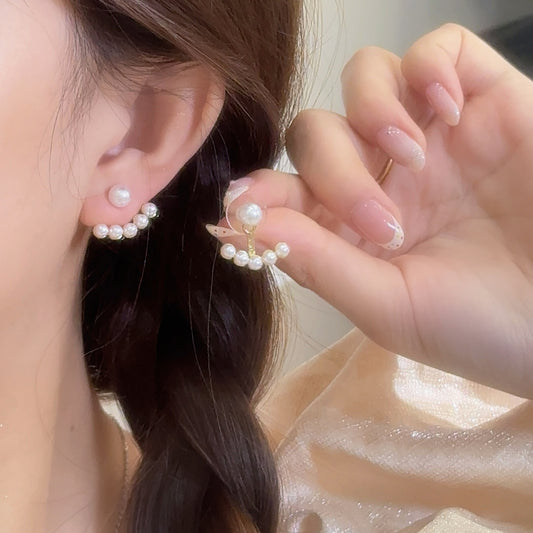Irregular Pearl Earrings