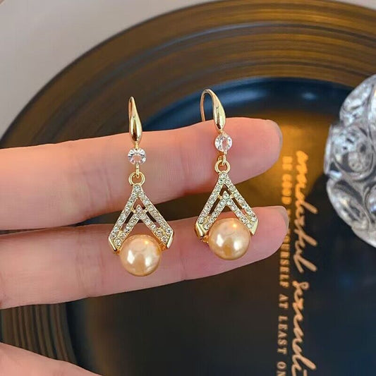 Korean Style Pearl Earrings