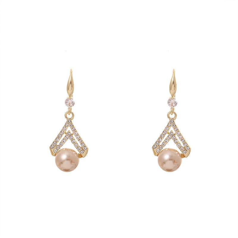 Korean Style Pearl Earrings