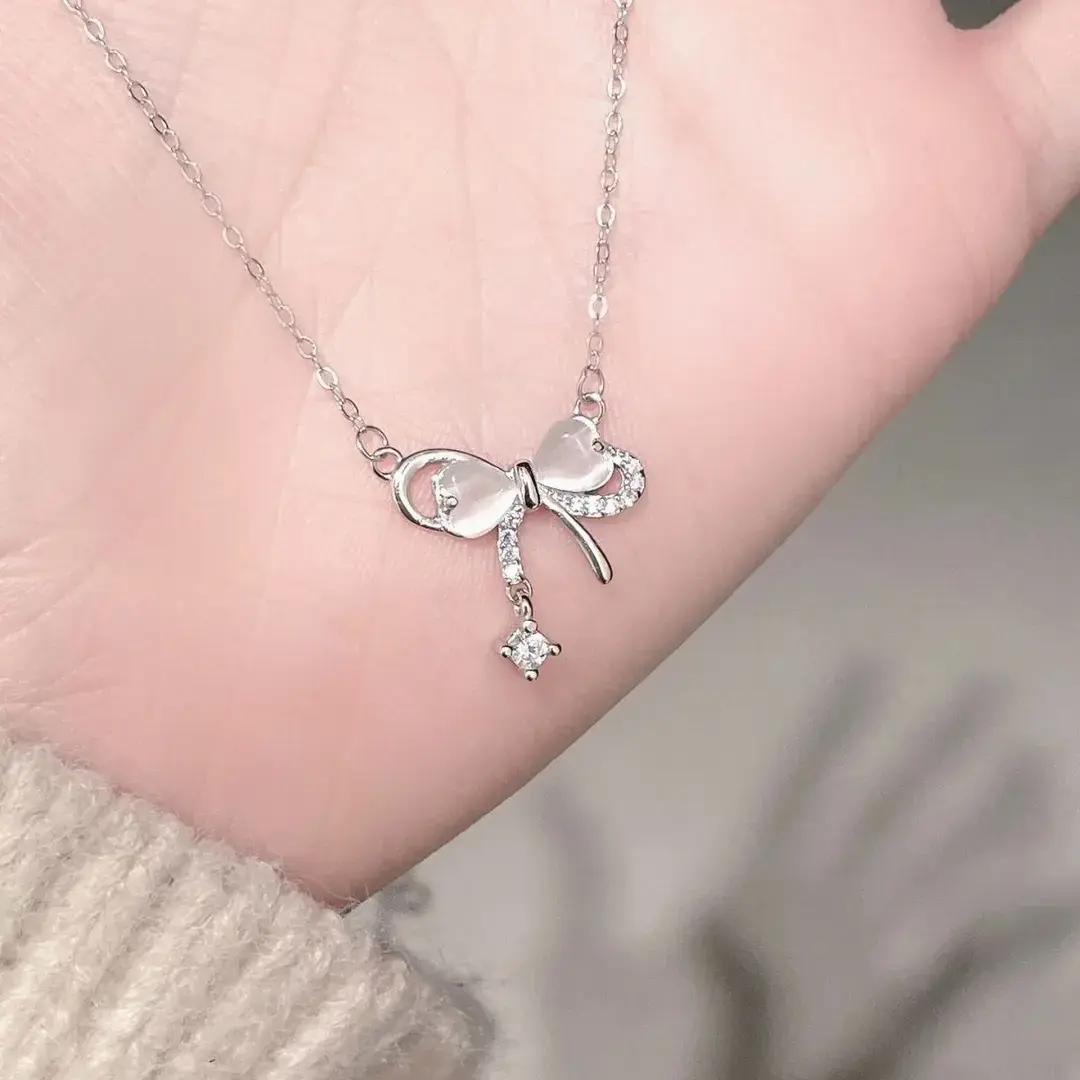 Heart Bow Necklace