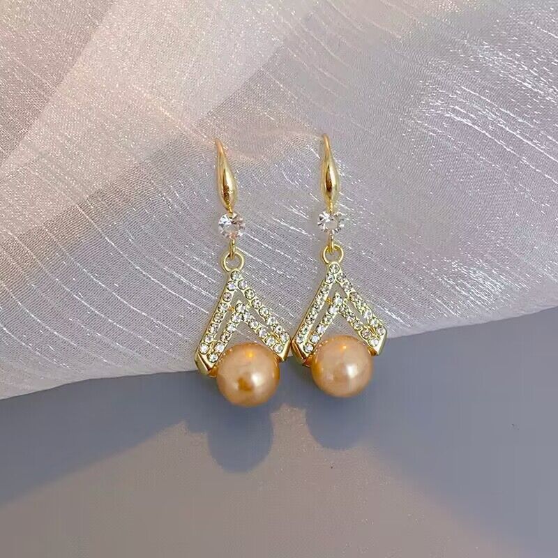 Korean Style Pearl Earrings