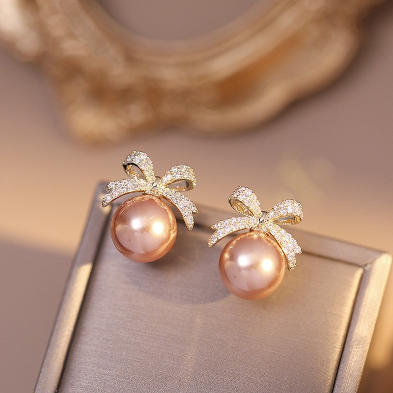 Pearl Stud Earrings