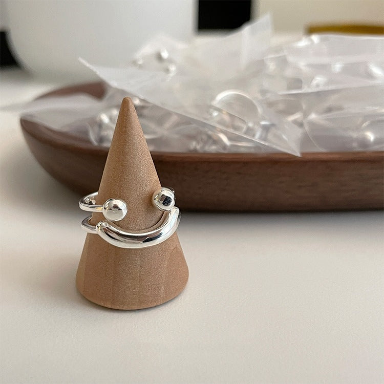 Oil Drop Flower Ring