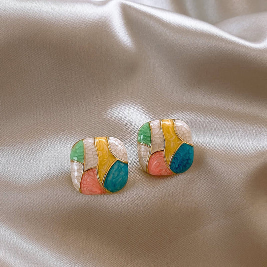 Candy Color Earrings