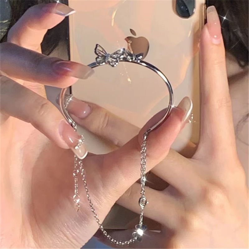 Double Layer Butterfly Bracelet