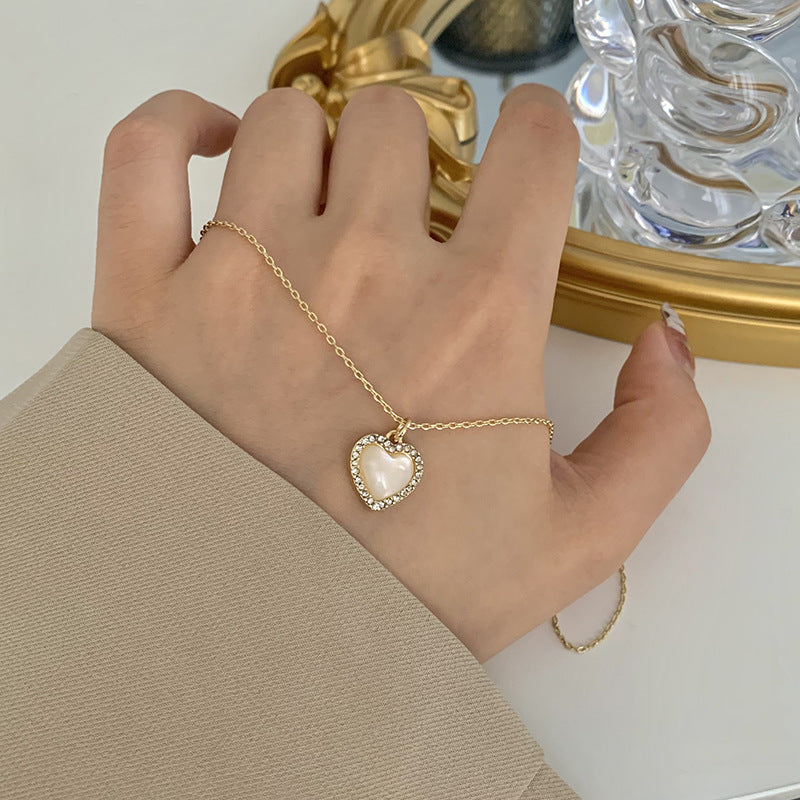 Silver Love Heart Necklace
