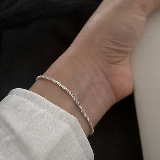 Shiny Starry Silver Sparkling Bracelet