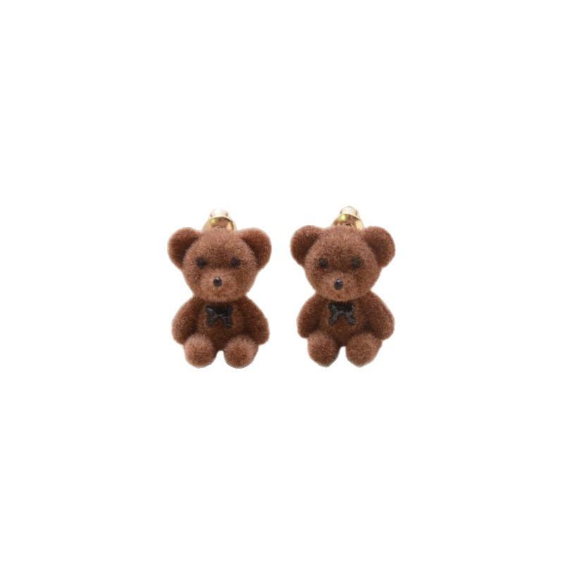 Trendy Bear Stud Earrings